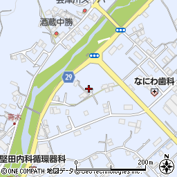 和歌山県田辺市秋津町129周辺の地図