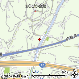 和歌山県田辺市稲成町988周辺の地図