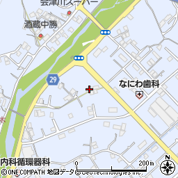 和歌山県田辺市秋津町68-2周辺の地図