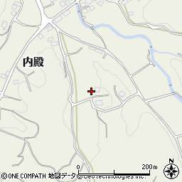 福岡県福津市内殿277周辺の地図