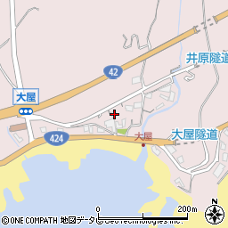 和歌山県田辺市芳養町250周辺の地図