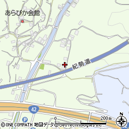 和歌山県田辺市稲成町1296周辺の地図