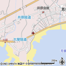 和歌山県田辺市芳養町849周辺の地図