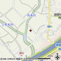 福岡県宮若市下有木371周辺の地図