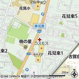 ＴＯＴＯ福岡東ショールーム周辺の地図