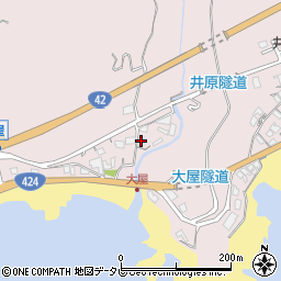 和歌山県田辺市芳養町232周辺の地図