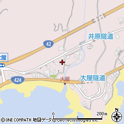 和歌山県田辺市芳養町244周辺の地図