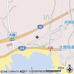 和歌山県田辺市芳養町256周辺の地図