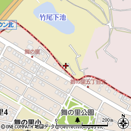 福岡県福津市908周辺の地図