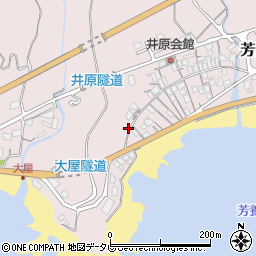和歌山県田辺市芳養町854周辺の地図