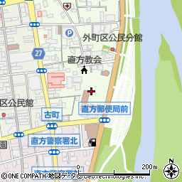 福岡県直方市津田町7周辺の地図