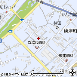 和歌山県田辺市秋津町183-11周辺の地図