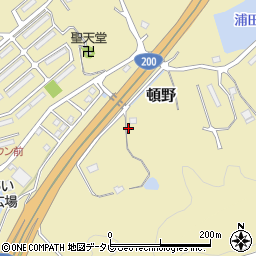 福岡県直方市頓野2505周辺の地図