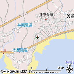 和歌山県田辺市芳養町861周辺の地図
