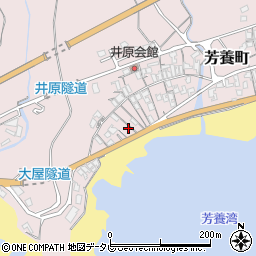 和歌山県田辺市芳養町876周辺の地図