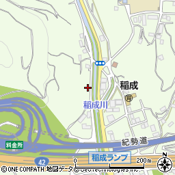 和歌山県田辺市稲成町2778周辺の地図
