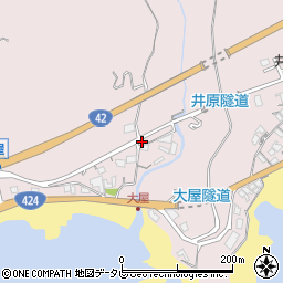 和歌山県田辺市芳養町174周辺の地図