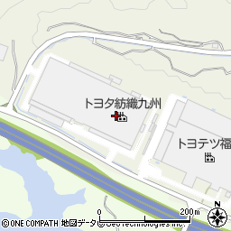 トヨタ紡織九州宮田工場周辺の地図