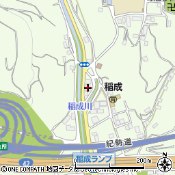 和歌山県田辺市稲成町2779周辺の地図