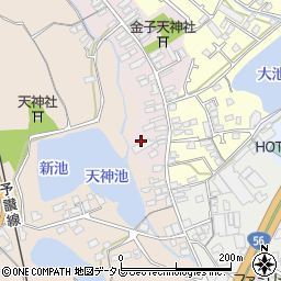 愛媛県伊予市三島町73周辺の地図