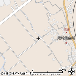愛媛県伊予市尾崎周辺の地図