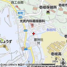 ミユキ時計店周辺の地図