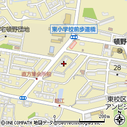 福岡県直方市頓野2105周辺の地図