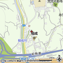 和歌山県田辺市稲成町826周辺の地図