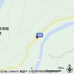 和歌山県田辺市下川下601周辺の地図