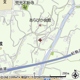 和歌山県田辺市稲成町1022周辺の地図