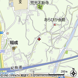 和歌山県田辺市稲成町886周辺の地図