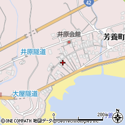 和歌山県田辺市芳養町879周辺の地図