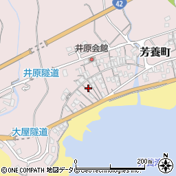 和歌山県田辺市芳養町883周辺の地図