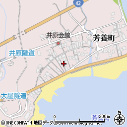 和歌山県田辺市芳養町902周辺の地図