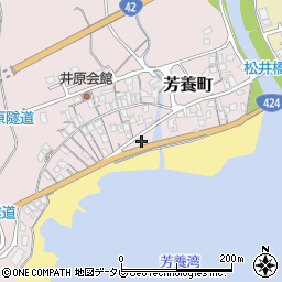 和歌山県田辺市芳養町947周辺の地図