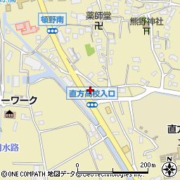 福岡県直方市頓野3445周辺の地図