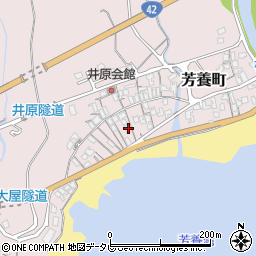 和歌山県田辺市芳養町917周辺の地図