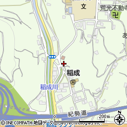 和歌山県田辺市稲成町825周辺の地図