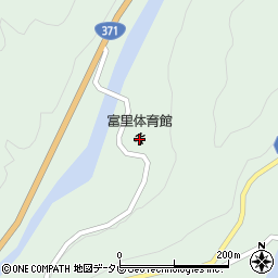 田辺市立スポーツ施設富里体育館周辺の地図