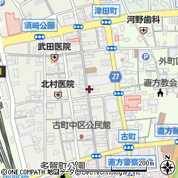 福岡県直方市古町5-30周辺の地図