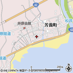 和歌山県田辺市芳養町943周辺の地図