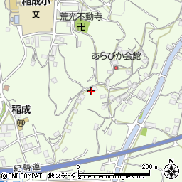 和歌山県田辺市稲成町889周辺の地図