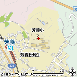 和歌山県田辺市芳養松原2丁目18周辺の地図