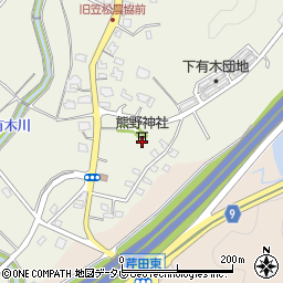 福岡県宮若市下有木272周辺の地図