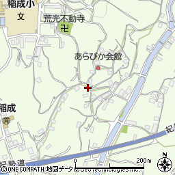 和歌山県田辺市稲成町891周辺の地図