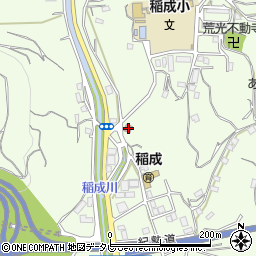 和歌山県田辺市稲成町823周辺の地図
