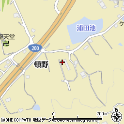 福岡県直方市頓野2480周辺の地図