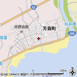 和歌山県田辺市芳養町951周辺の地図