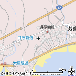 和歌山県田辺市芳養町892周辺の地図