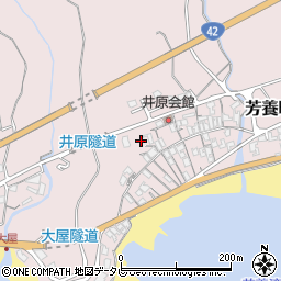 和歌山県田辺市芳養町894周辺の地図